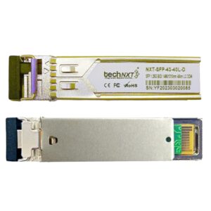1.25 GBPS SM SF 40 km LC BIDI SFP Transceiver 1490/1310