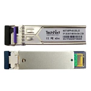 1.25 GBPS SM SF 20 km LC BIDI SFP Transceiver 1490/1310