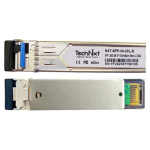 1.25 GBPS SM SF 20 km LC BIDI SFP Transceiver 1310/1490