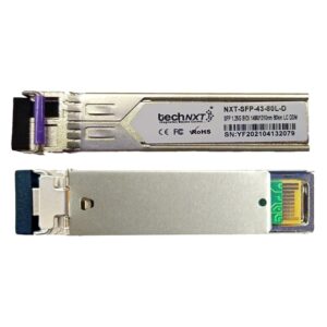 1.25 GBPS SM SF 80 km LC BIDI SFP Transceiver 1490/1310