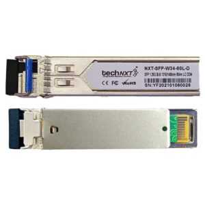 1.25 GBPS SM SF 80 km LC BIDI SFP Transceiver 1310/1490