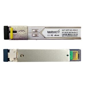 1.25 GBPS SM SF 40 km SC BIDI SFP Transceiver 1550/1310